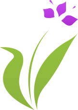 Background Green Flower Graphic