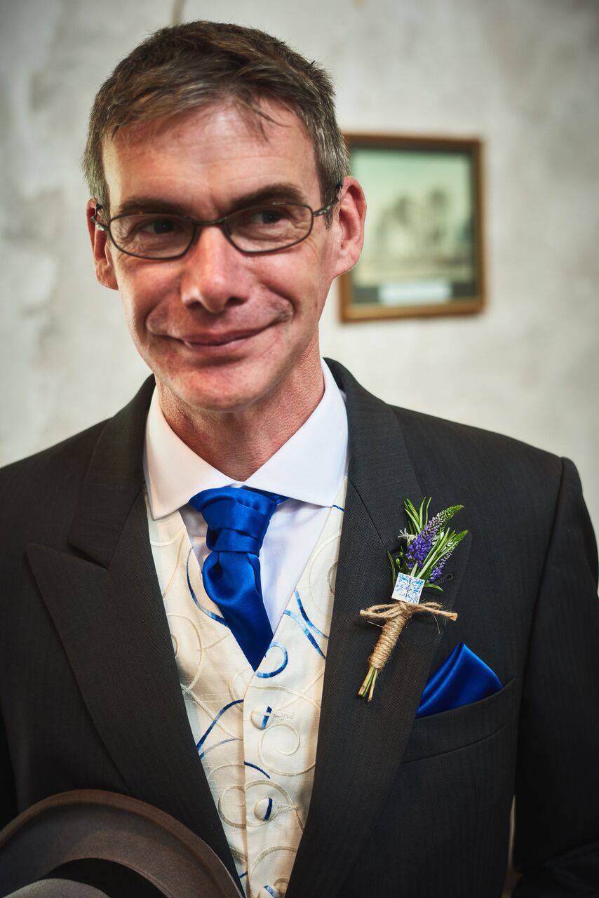 Groom With Buttonhole