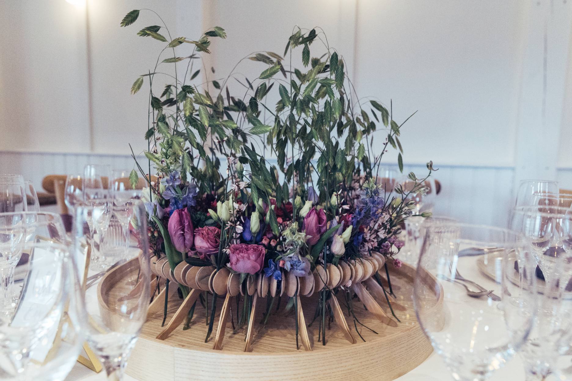 Persephone Violet Bespoke Wedding Flowers 