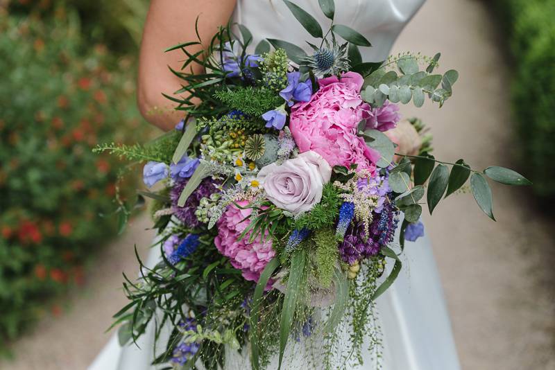 Persephone Violet Bespoke Wedding Flowers 