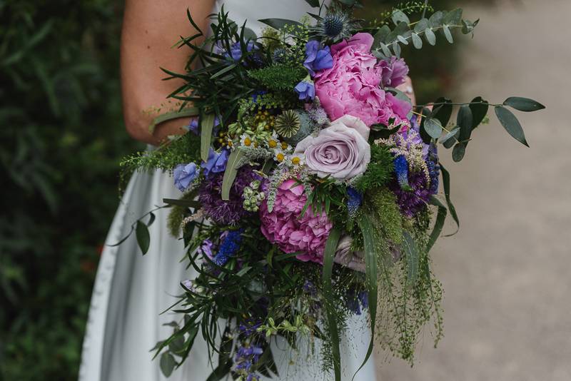 Persephone Violet Bespoke Wedding Flowers 