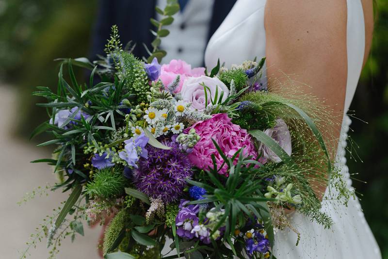 Persephone Violet Bespoke Wedding Flowers 