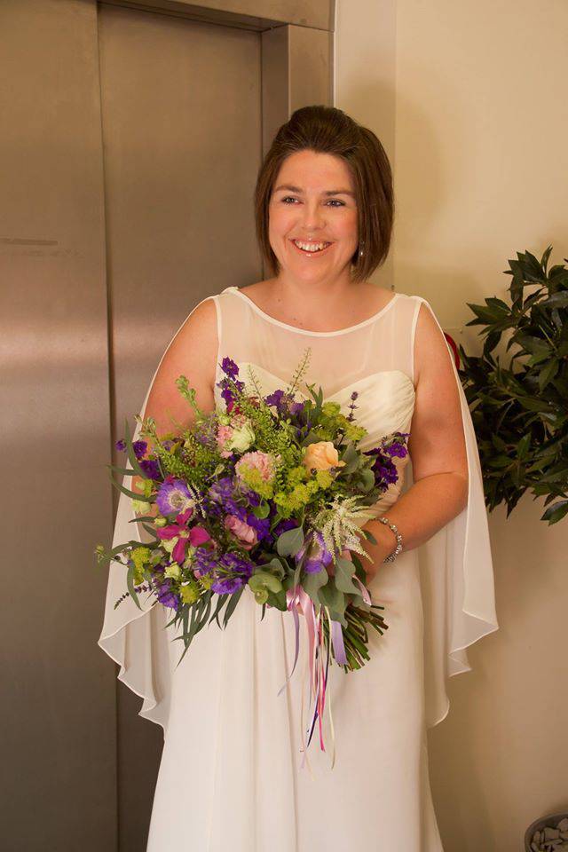 Persephone Violet Bespoke Wedding Flowers 