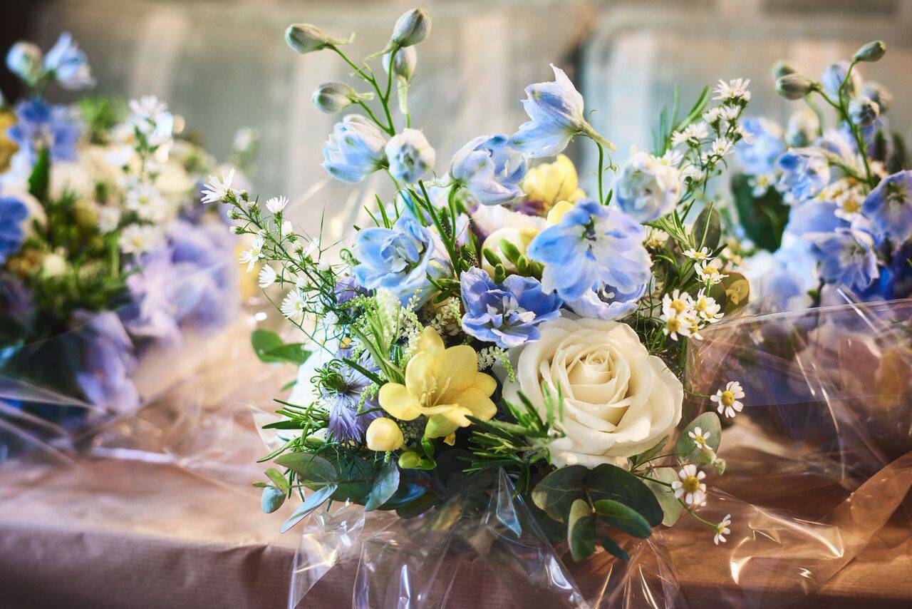 Persephone Violet Bespoke Wedding Flowers 
