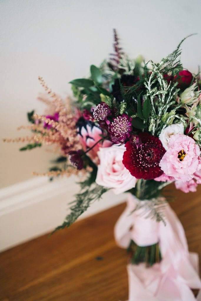 Persephone Violet Bespoke Wedding Flowers 