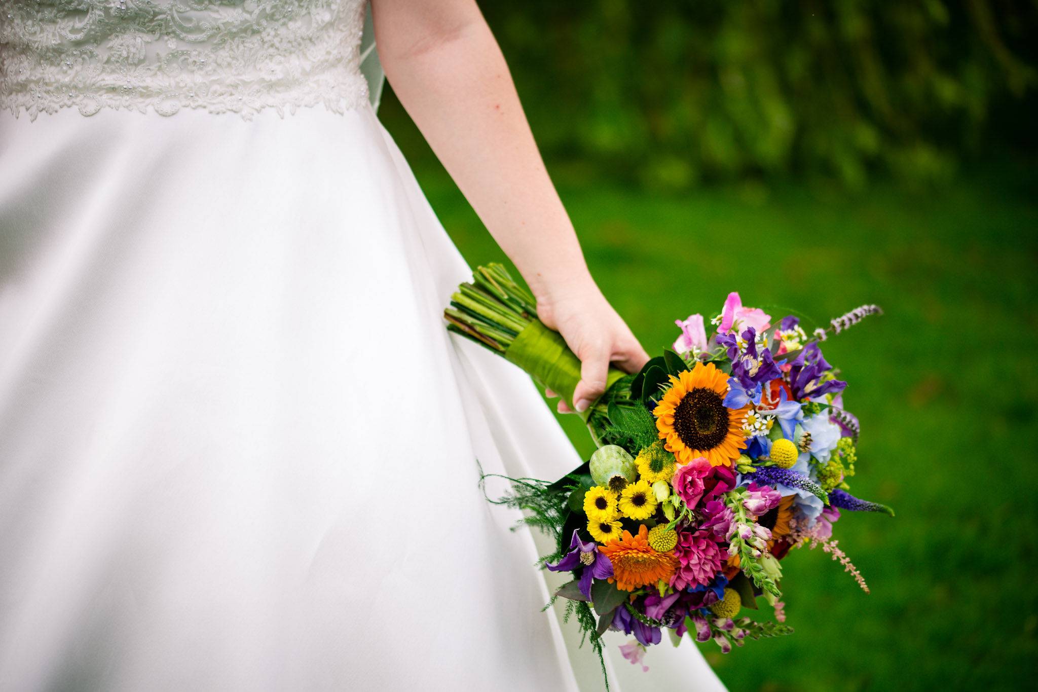 Persephone Violet Bespoke Wedding Flowers 