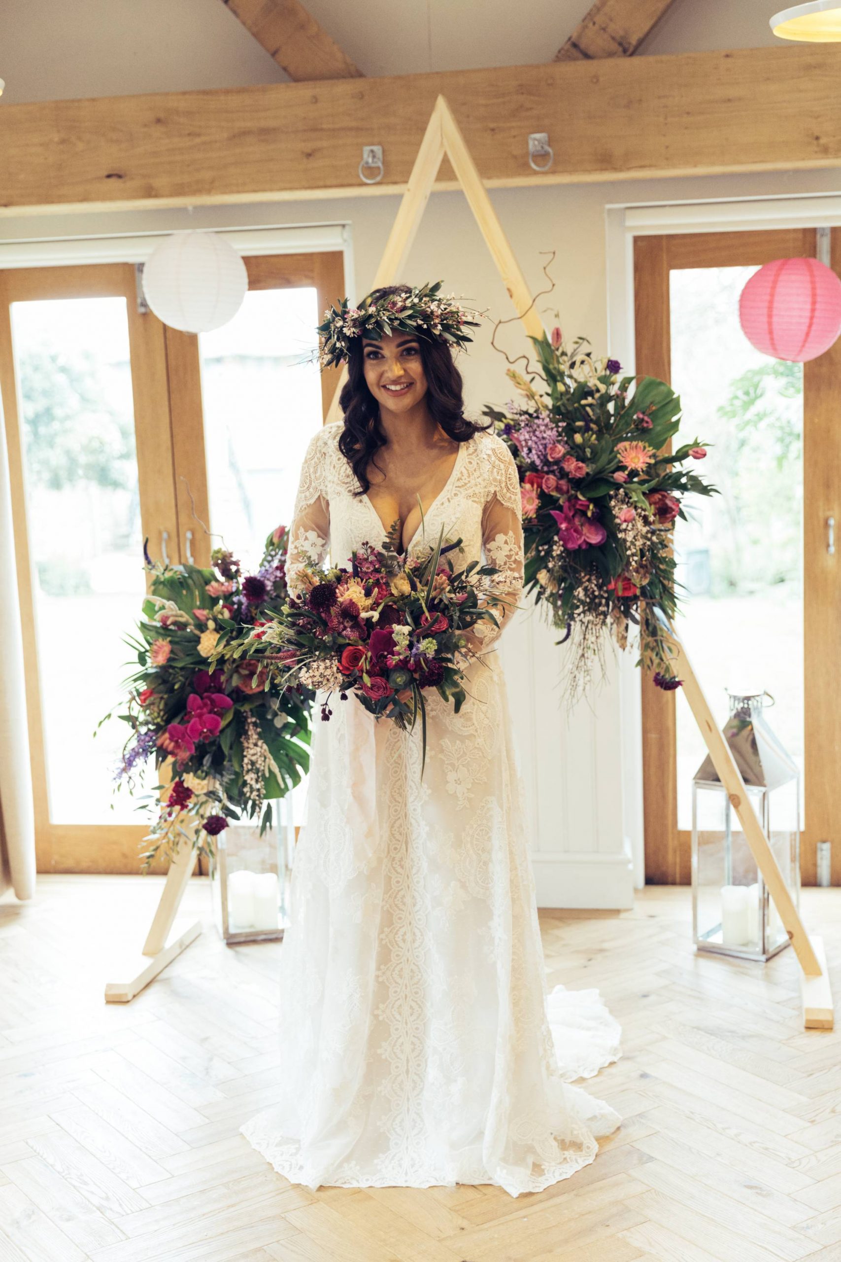 Persephone Voilet Bespoke Wedding Flowers  