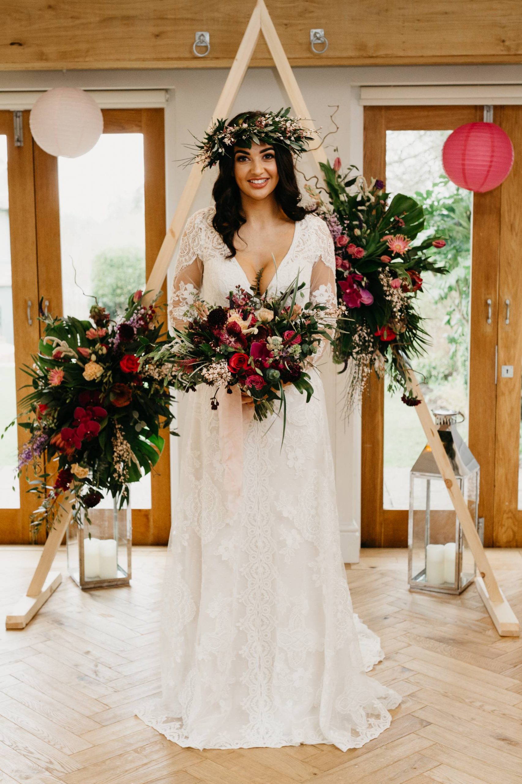 Persephone Voilet Bespoke Wedding Flowers  