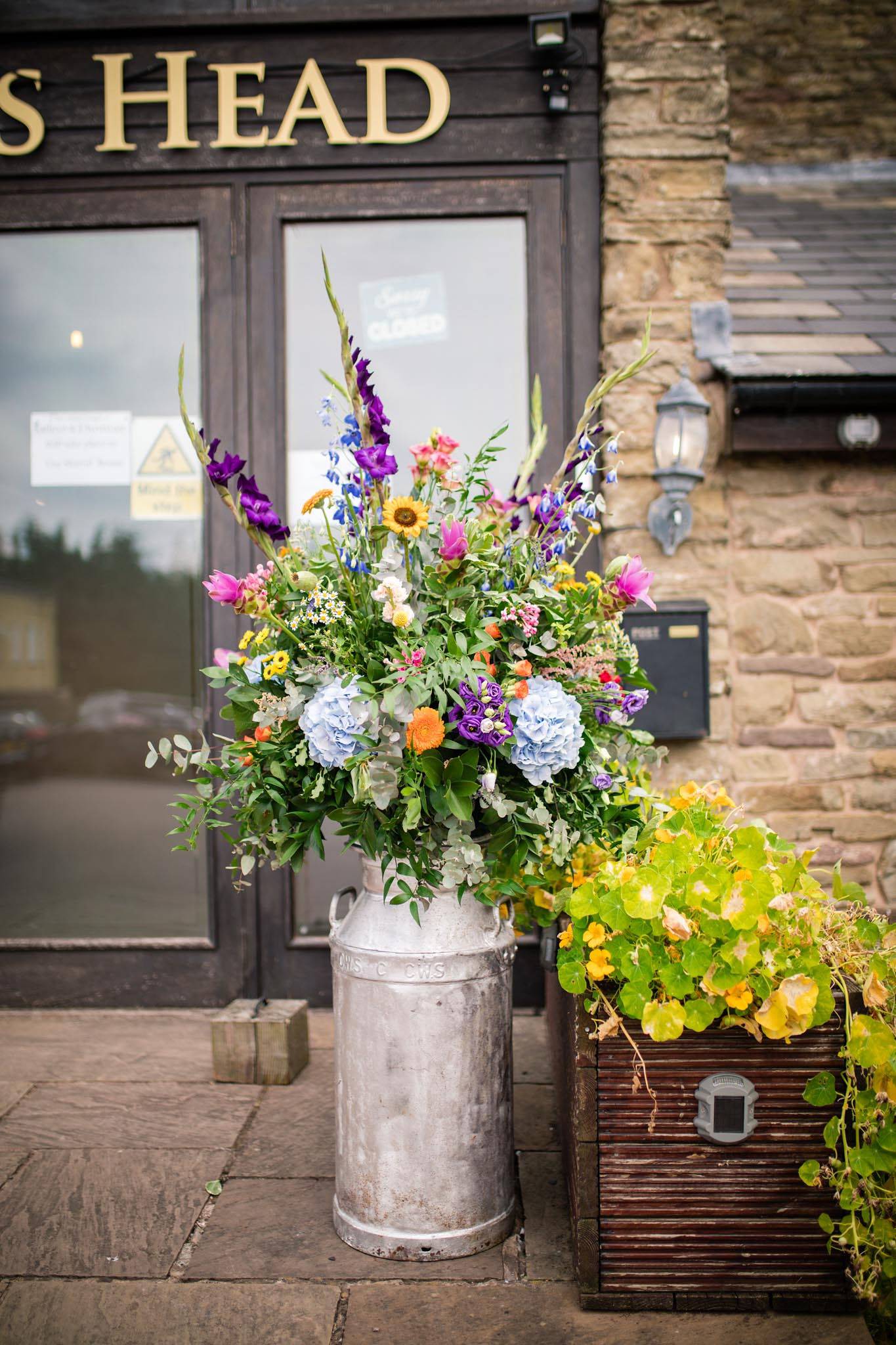 Persephone Voilet Bespoke Wedding Flowers 