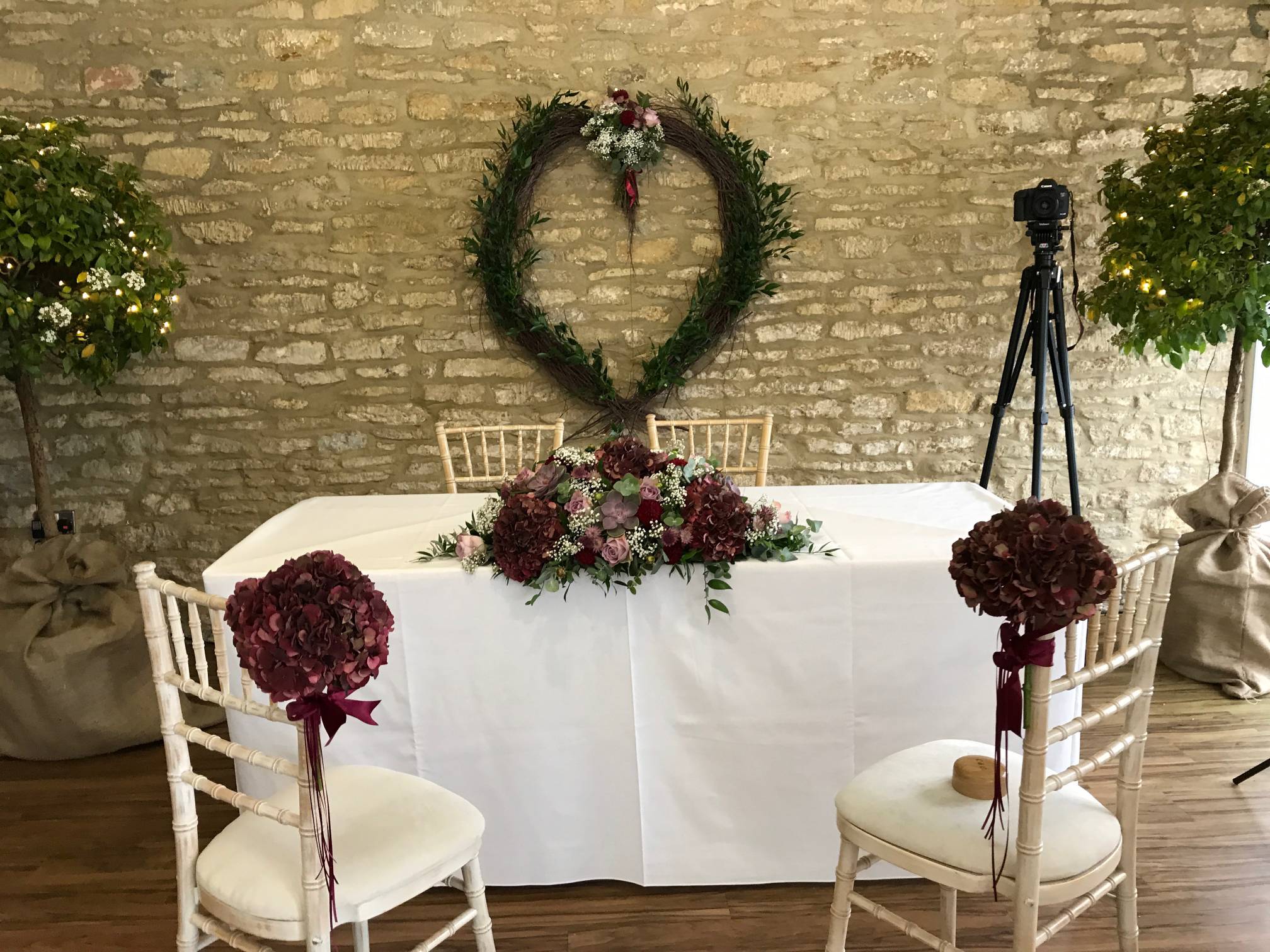 Persephone Voilet Bespoke Wedding Flowers 