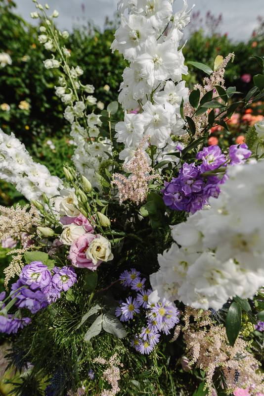 Persephone Voilet Bespoke Wedding Flowers 