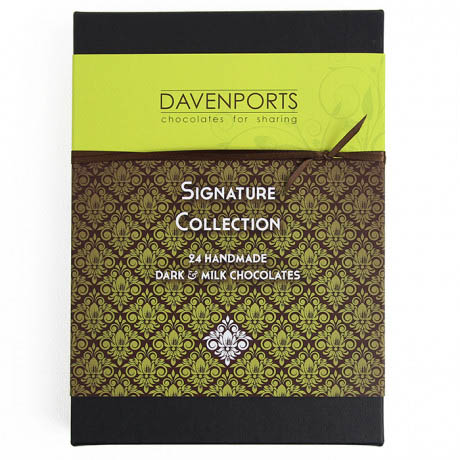 Artisan Davenport Chocolates-Signature-Collection Gift Box Packaging