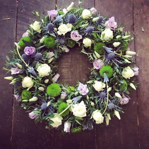 Persephone Violet Wreath