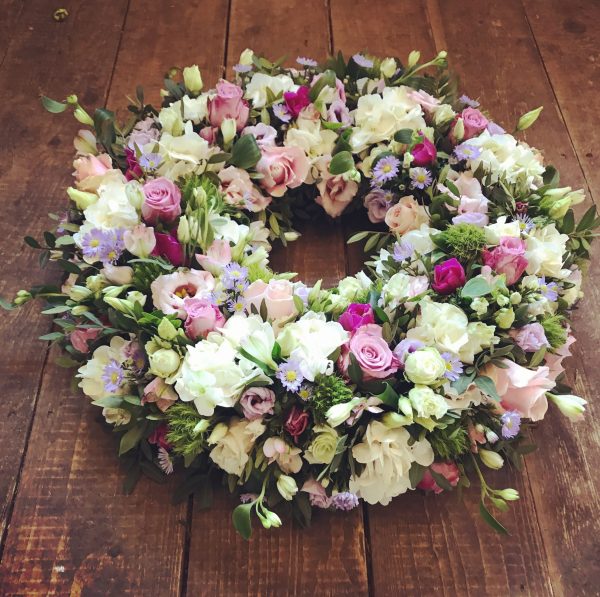 Persephone Violet Wreath