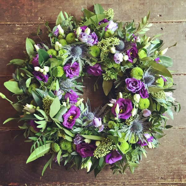 Persephone Violet Wreath