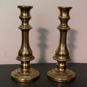 Pair of Brass Candle Sticks