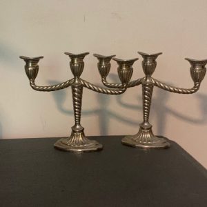 Pair of Brass Candle Sticks