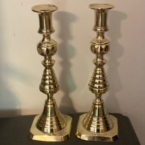 Pair of Brass Candle Sticks