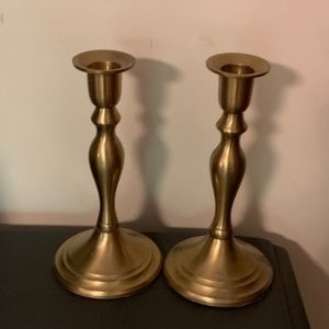 Pair of Brass Candle Sticks