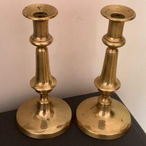 Pair of Brass Candle Sticks