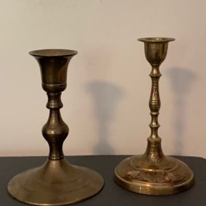 Pair of Brass Candle Sticks