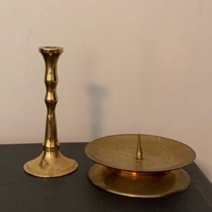 Pair of Brass Candle Sticks