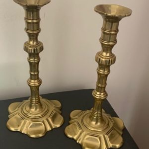 Pair of Brass Candle Sticks