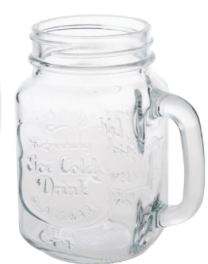 Handled Mason Jar