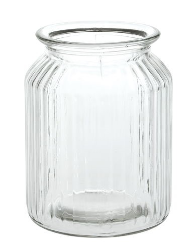 Large Ribbed Jar