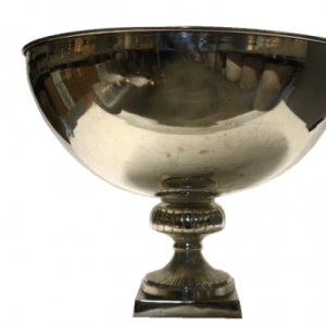 Large Silver Footed Bowl