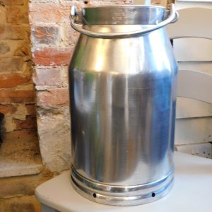 Medium Aluminum Milk Churn