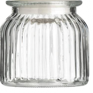 Medium Ribbed Jar