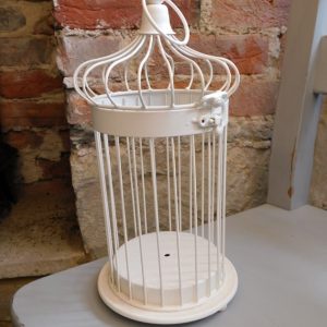 Small Cream Bird Cage