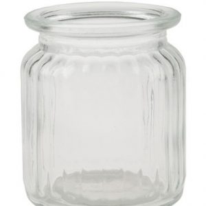 Small Ribbed Jar